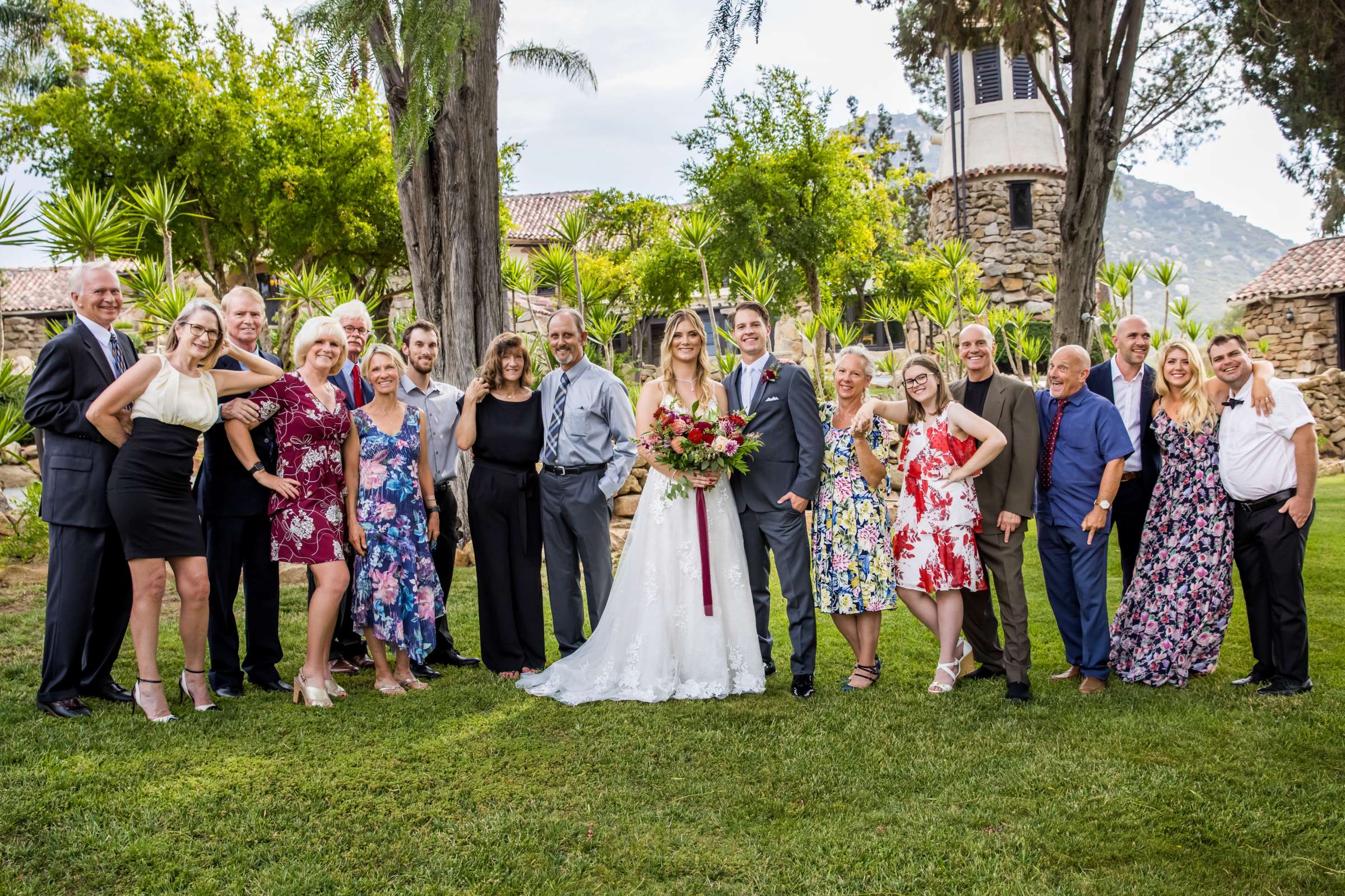 Mt Woodson Castle Event, Jennifer and Travis Reception Event Photo #30 by True Photography