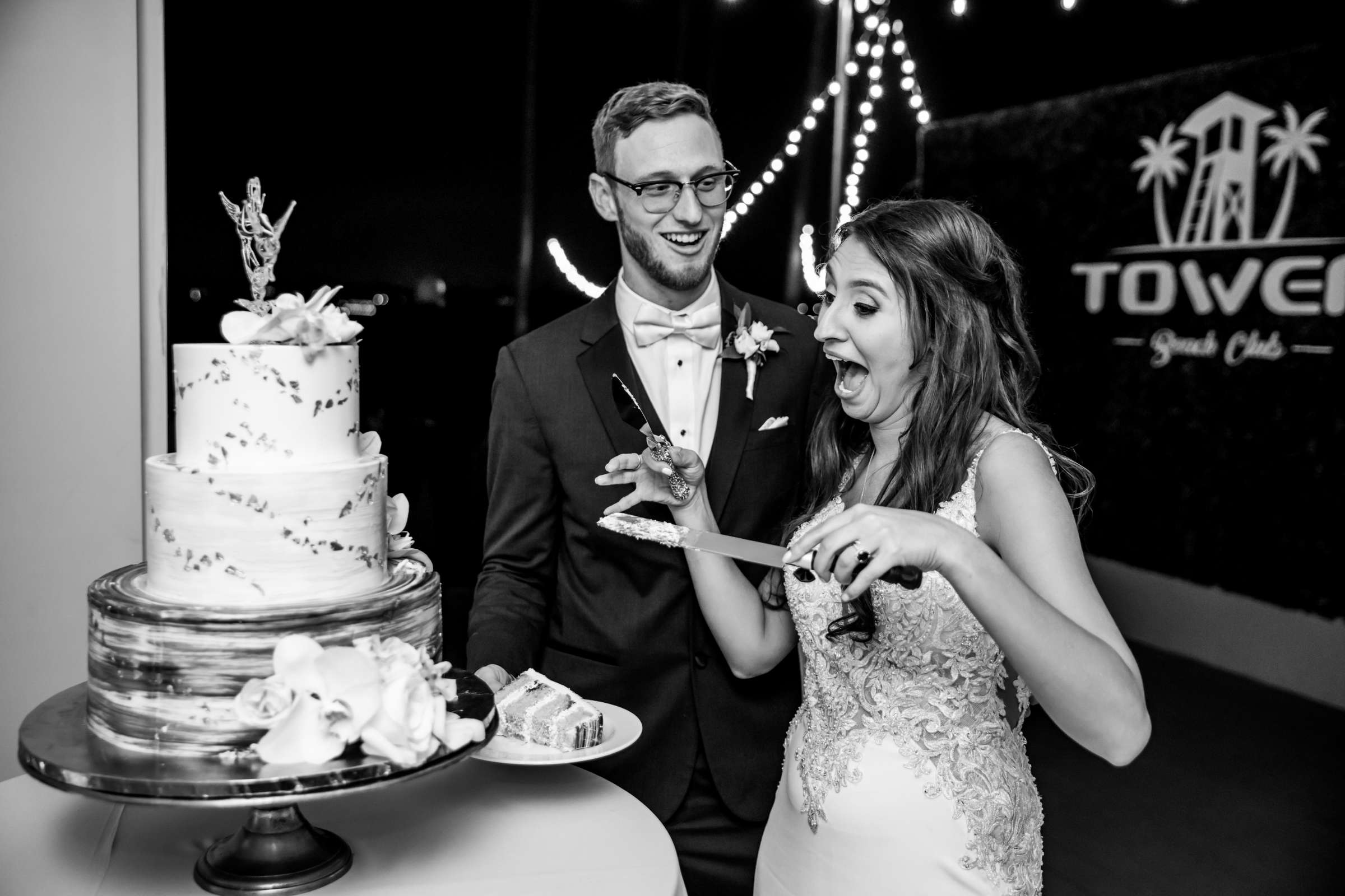 Tower Beach Club Wedding coordinated by One Fabulous Event, Micaela and Caleb Wedding Photo #123 by True Photography