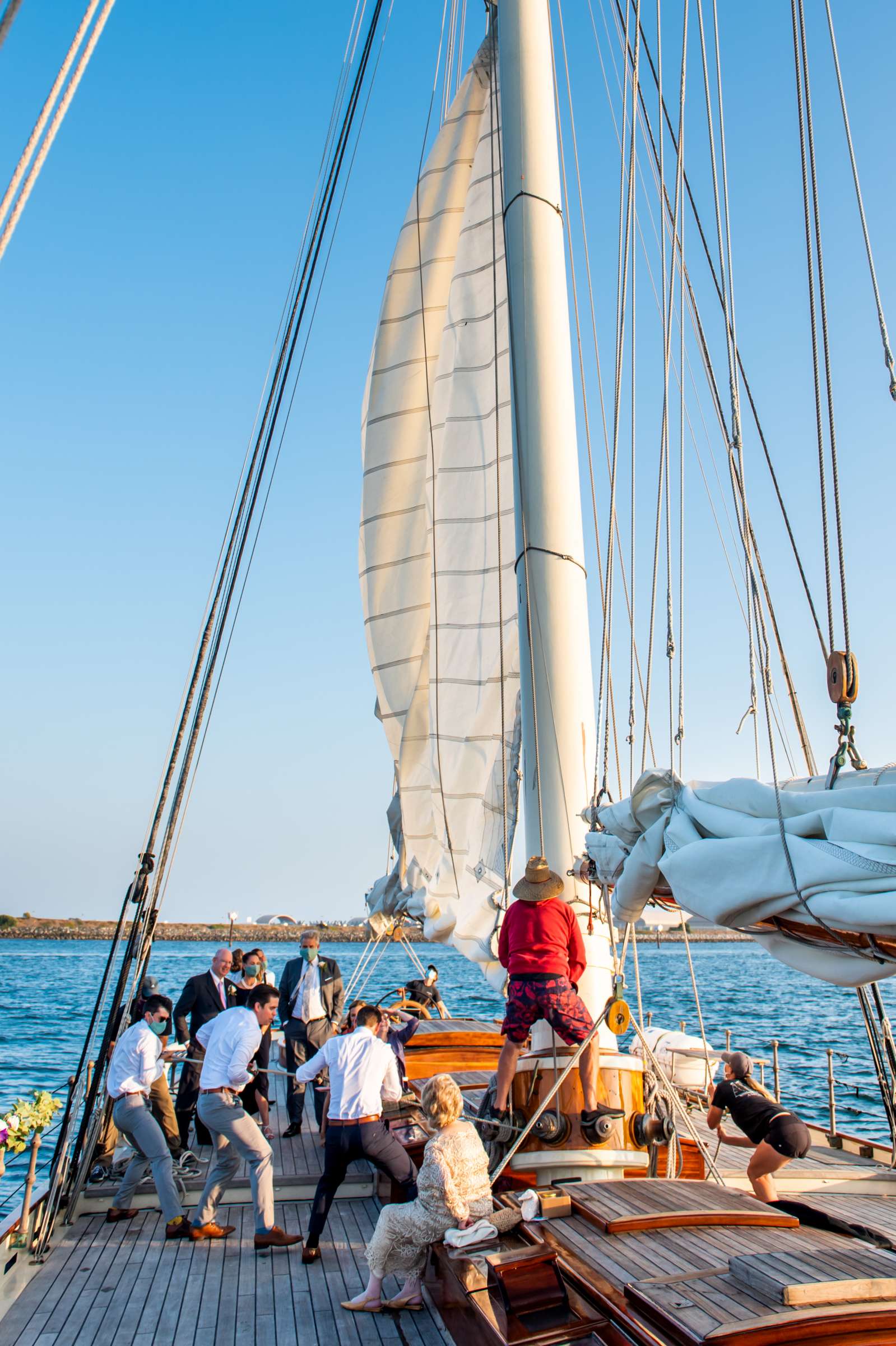 The America - Next Level Sailing Wedding, Tracy and Jarred Wedding Photo #25 by True Photography