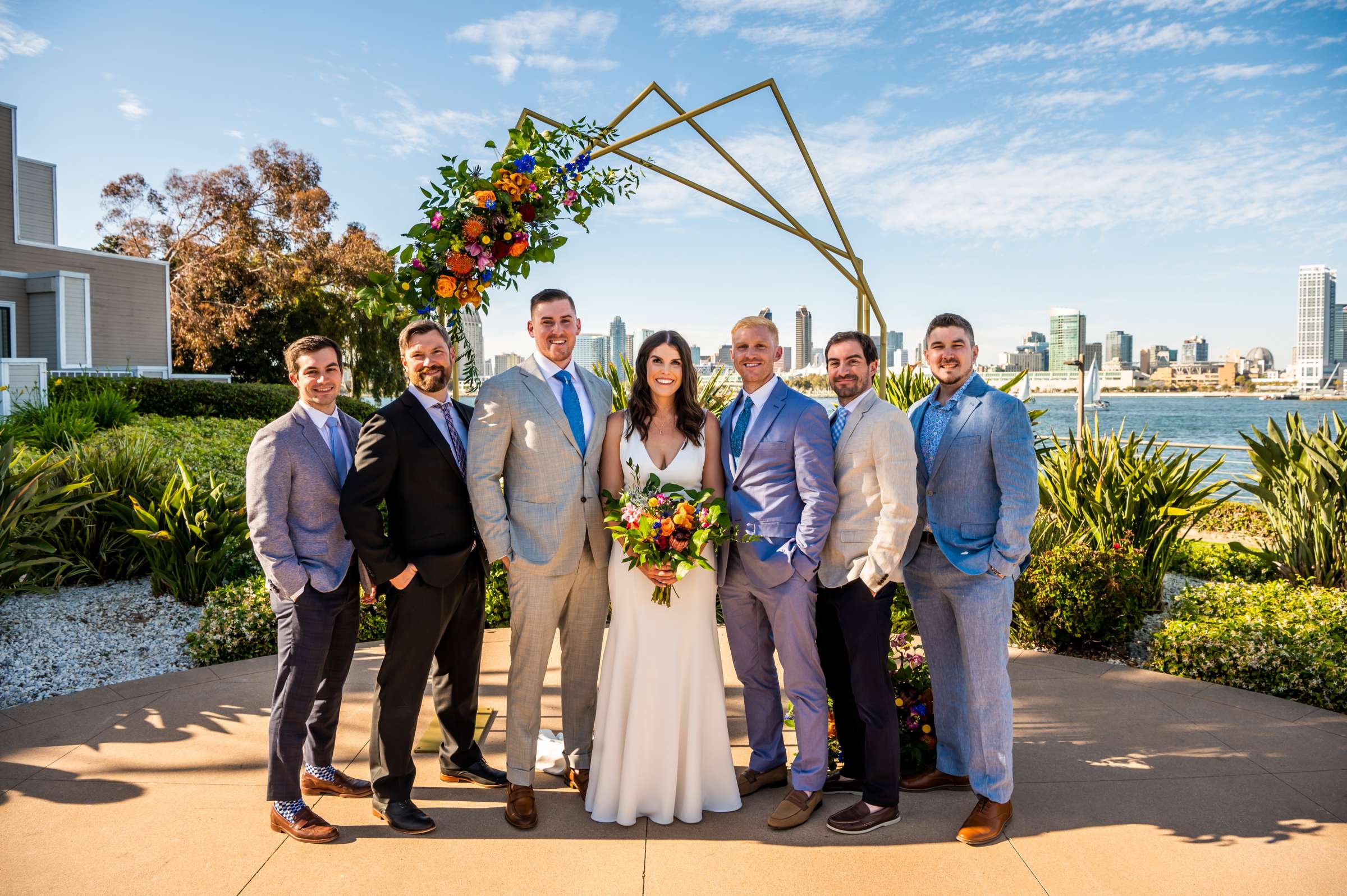 Coronado Island Marriott Resort & Spa Wedding coordinated by Moments Remembered Events, Elizabeth and Michael Wedding Photo #77 by True Photography