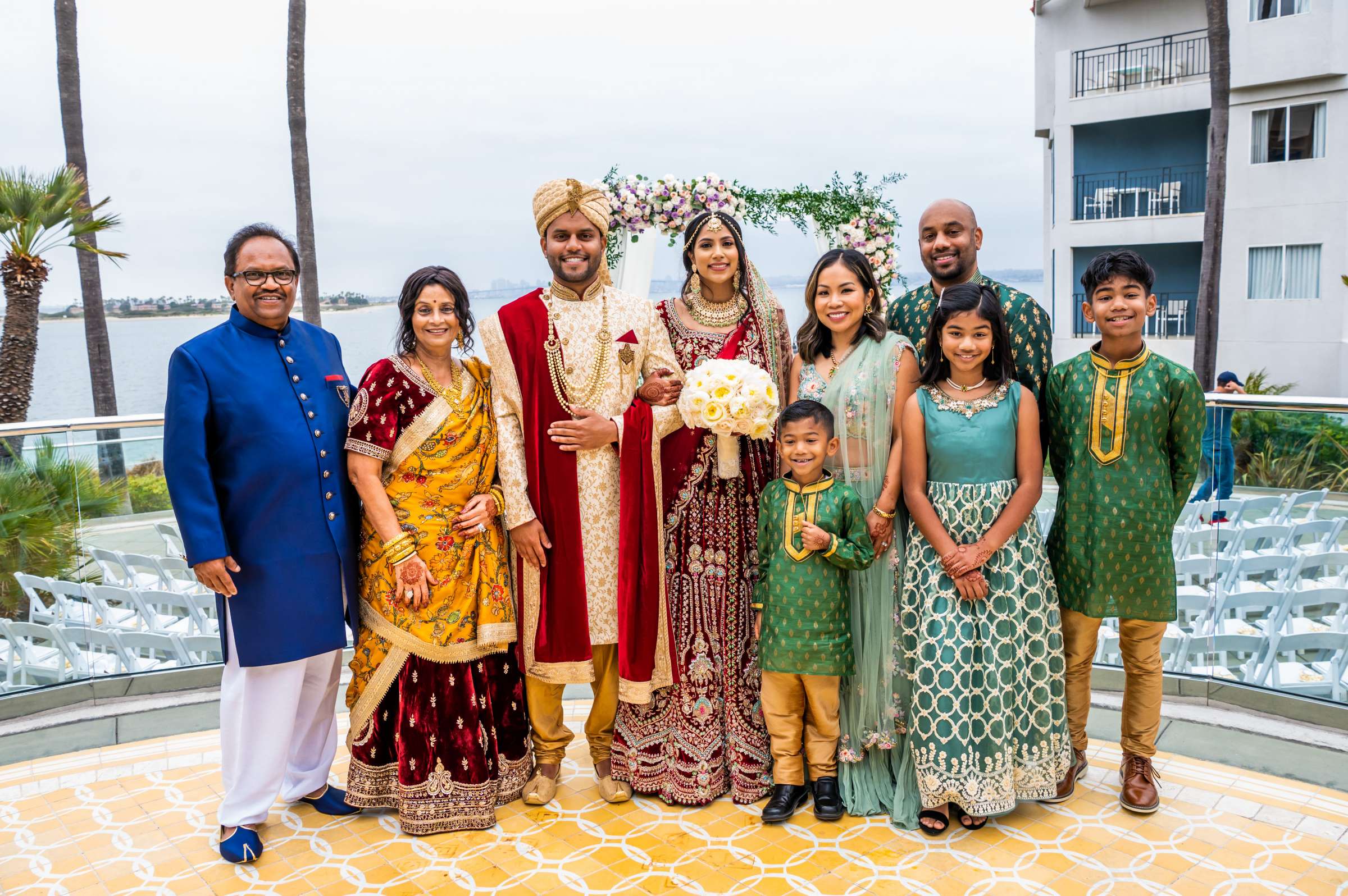 Loews Coronado Bay Resort Wedding coordinated by SD Weddings by Gina, Jenny and Anish Wedding Photo #12 by True Photography