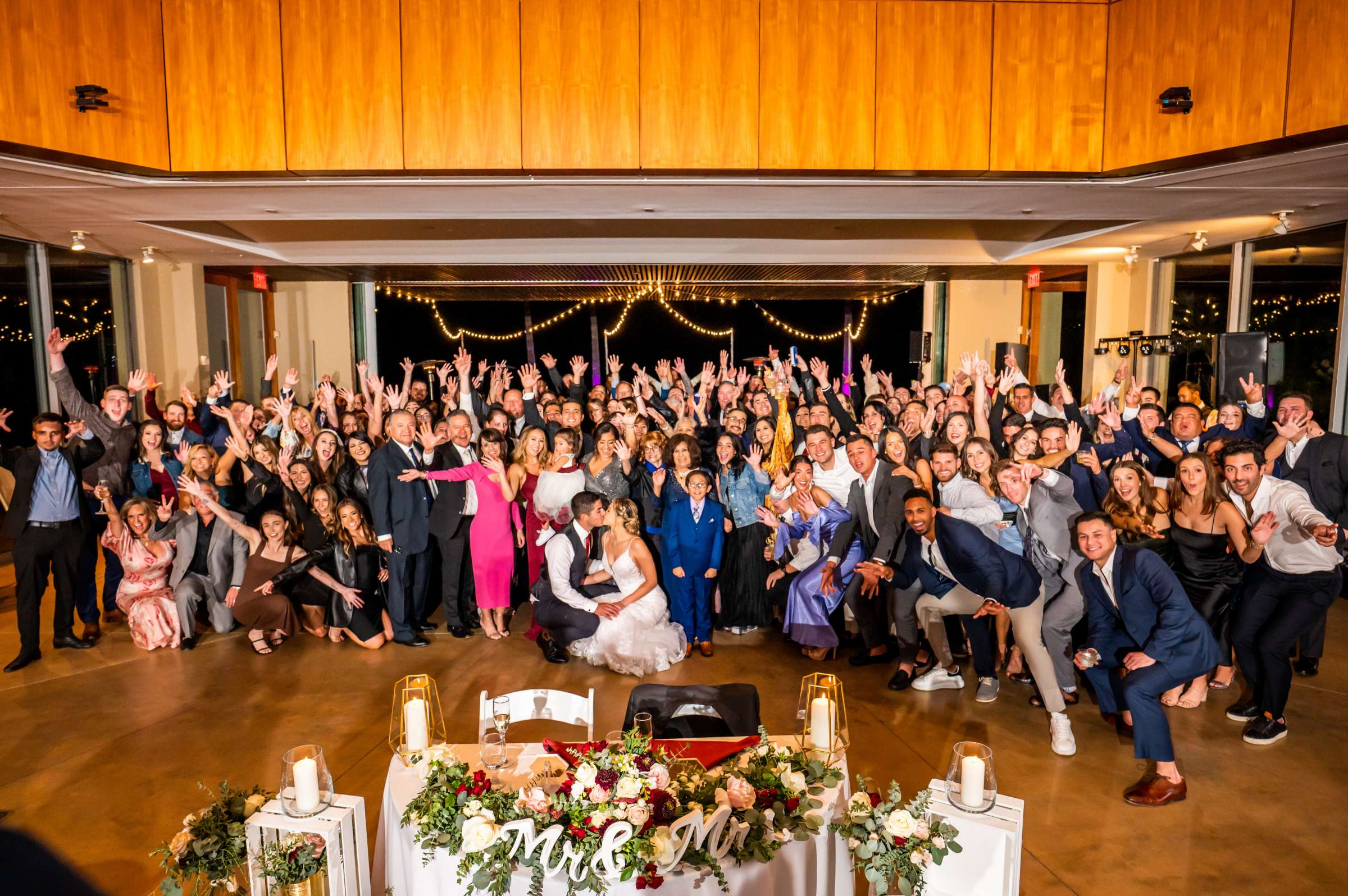 Scripps Seaside Forum Wedding coordinated by The Abbey Catering, Jaclyn and Tyler Wedding Photo #101 by True Photography