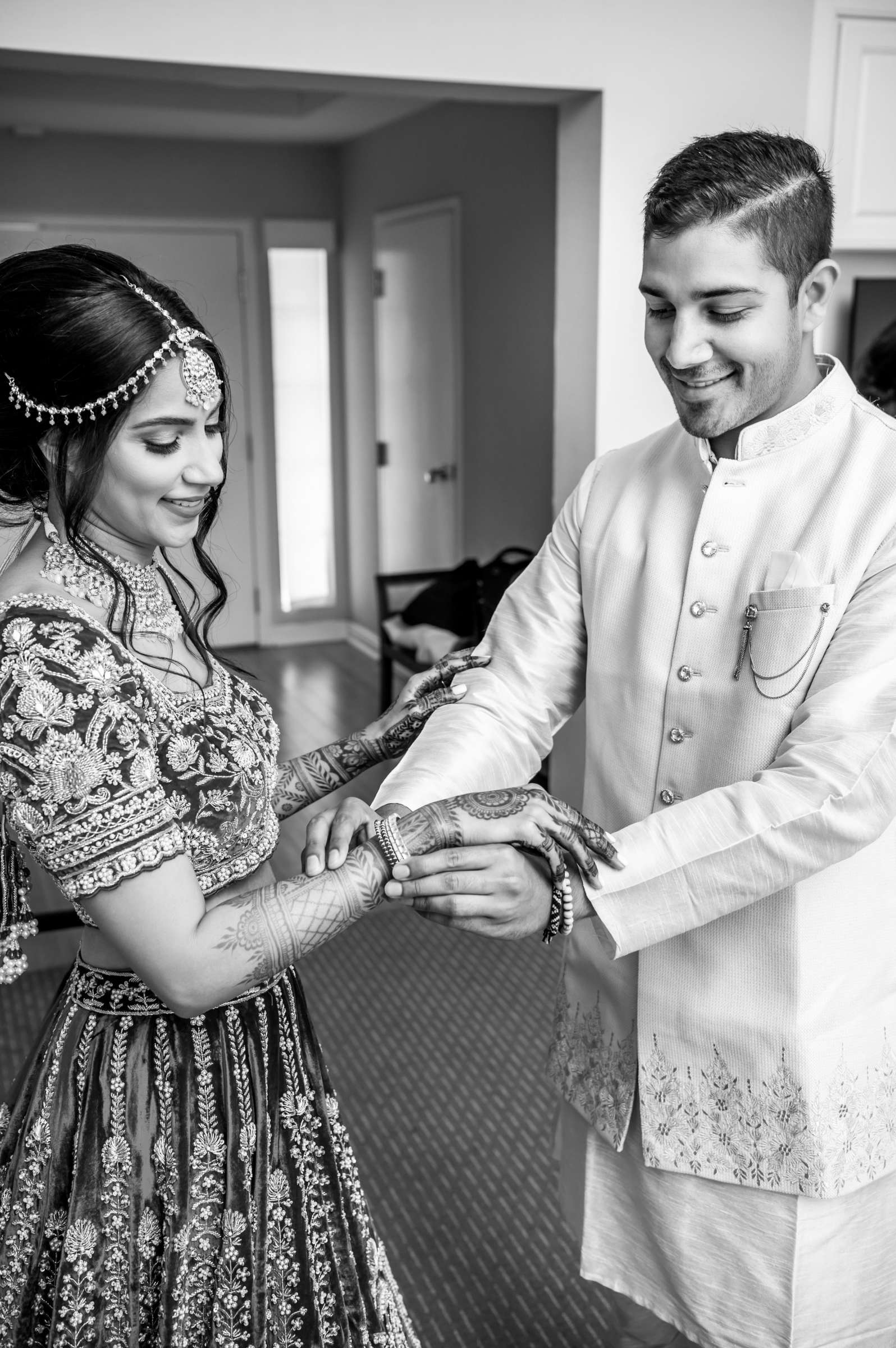 Loews Coronado Bay Resort Wedding coordinated by SD Weddings by Gina, Jenny and Anish Wedding Photo #46 by True Photography