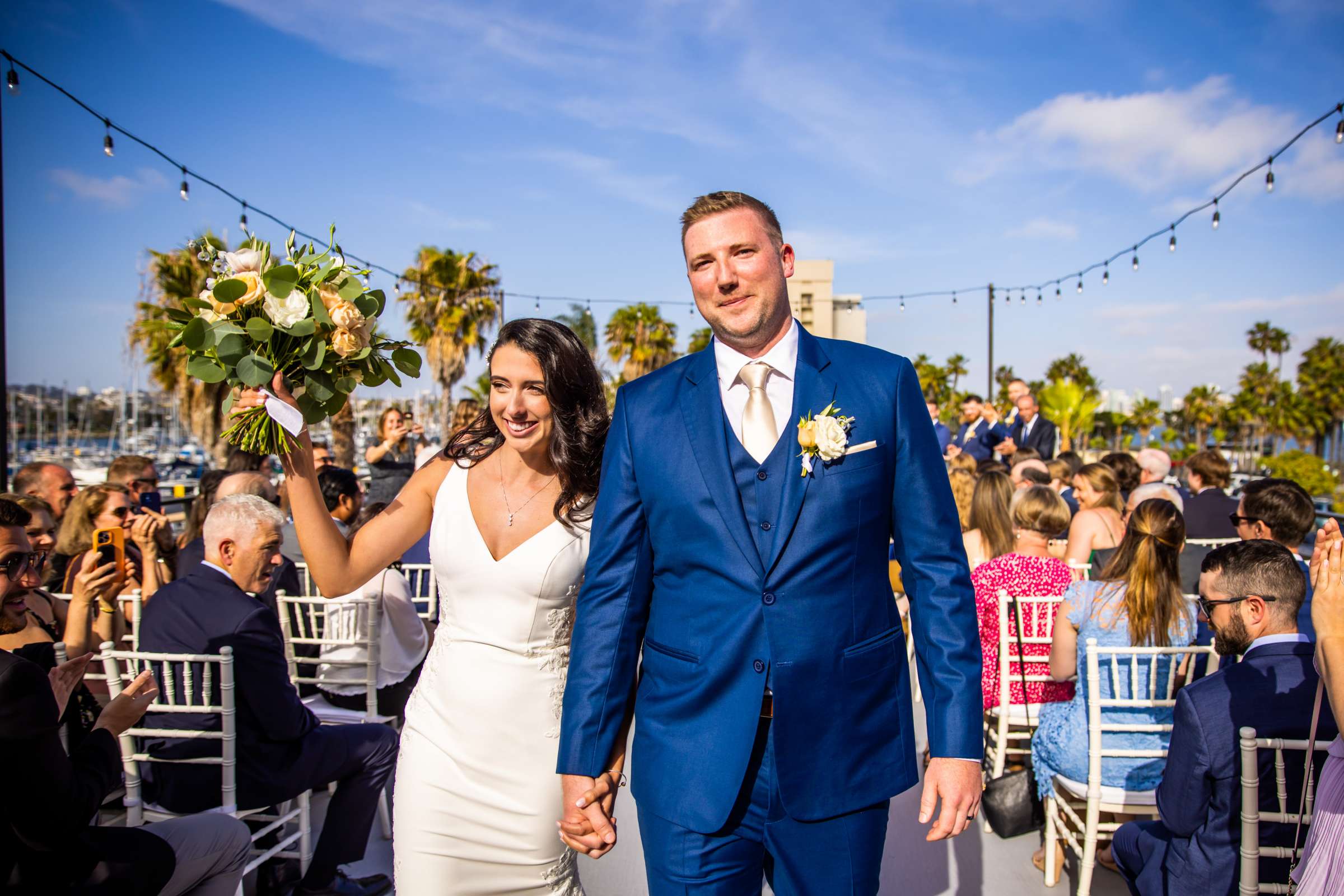 Harbor View Loft Wedding, Melanie and John Wedding Photo #22 by True Photography