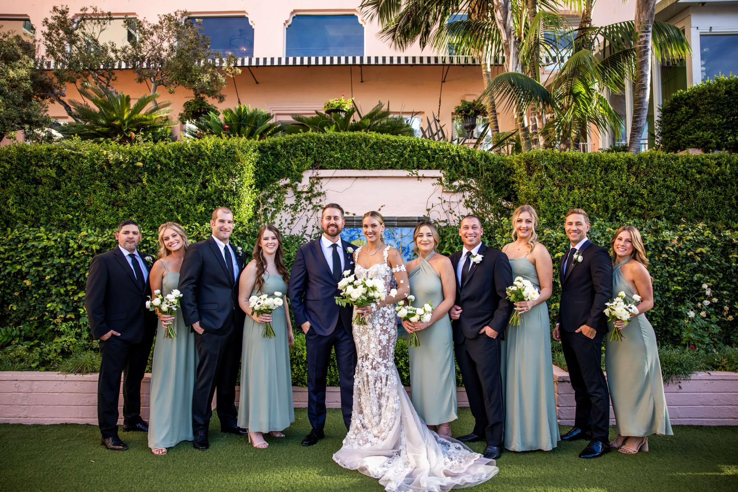 La Valencia Wedding coordinated by Sweet Blossom Weddings, Allison and Brandon Wedding Photo #8 by True Photography