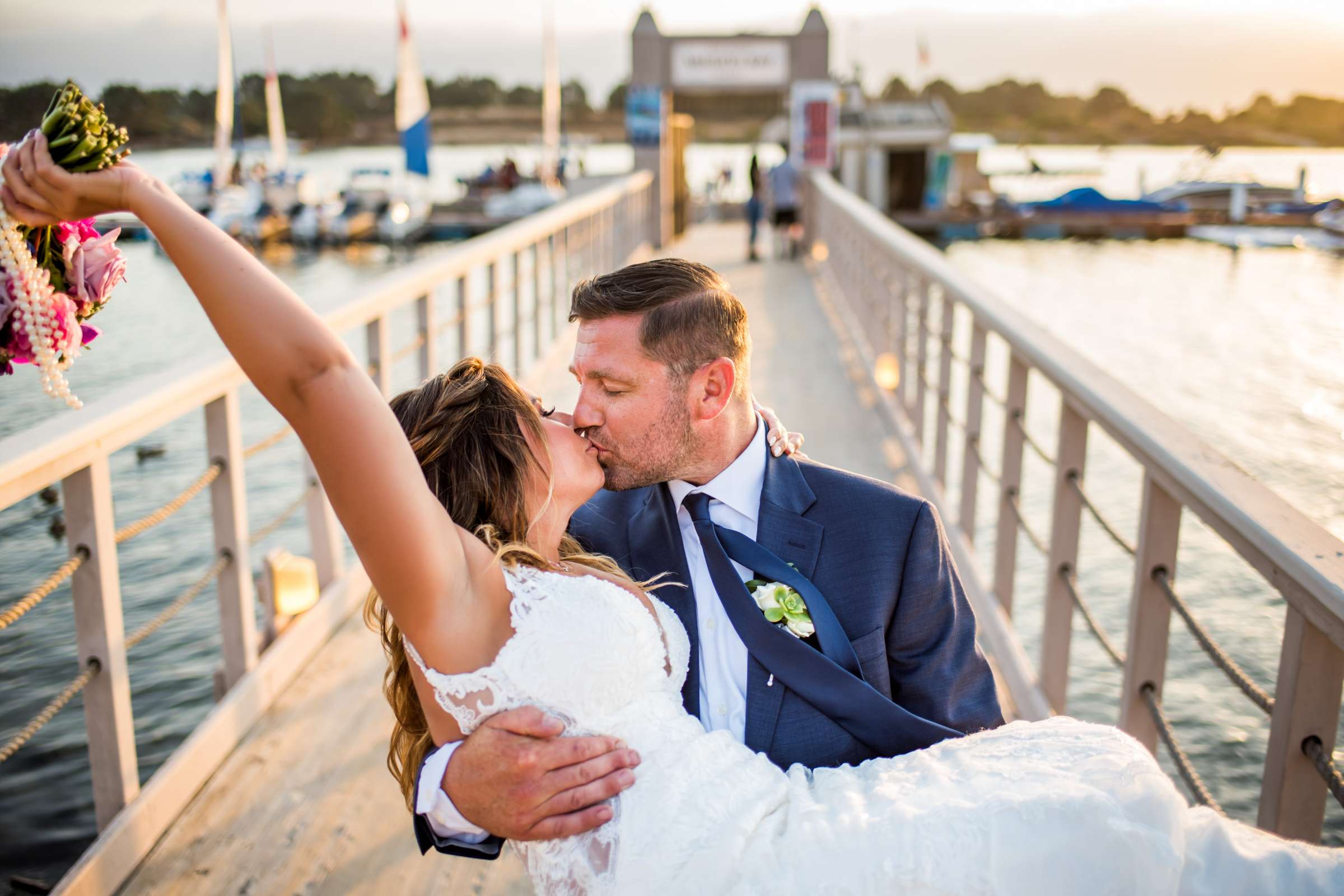 San Diego Mission Bay Resort Wedding coordinated by SD Weddings by Gina, Vanessa and Chris Wedding Photo #1 by True Photography