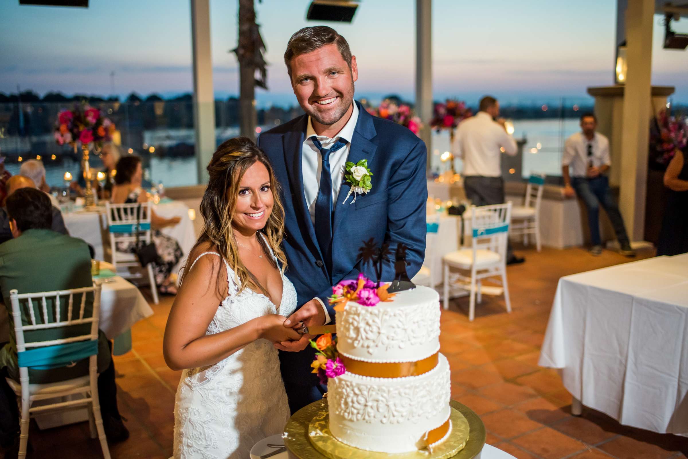 San Diego Mission Bay Resort Wedding coordinated by SD Weddings by Gina, Vanessa and Chris Wedding Photo #101 by True Photography