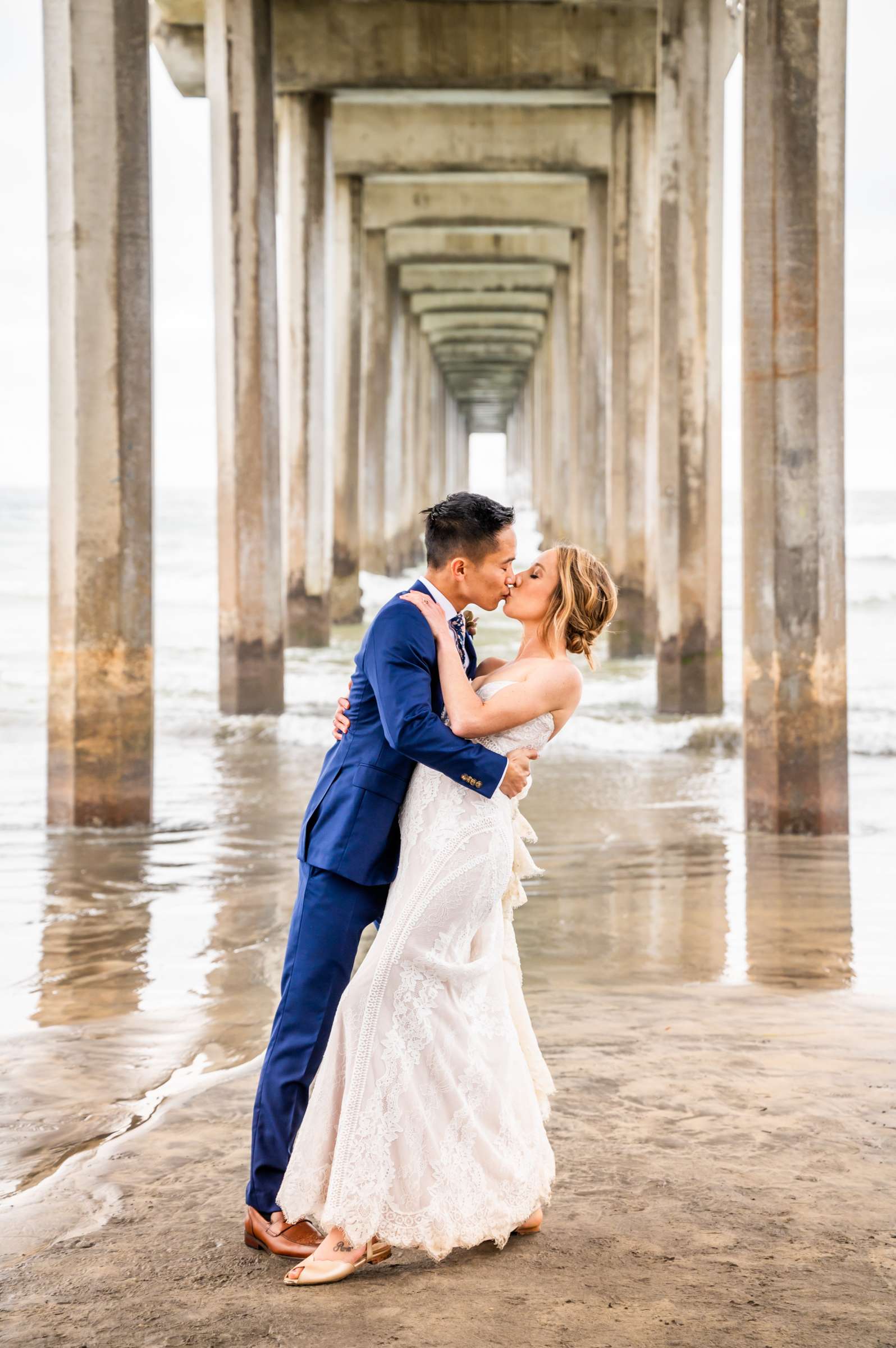 Scripps Seaside Forum Wedding, Kelsey and Ryan Wedding Photo #1 by True Photography