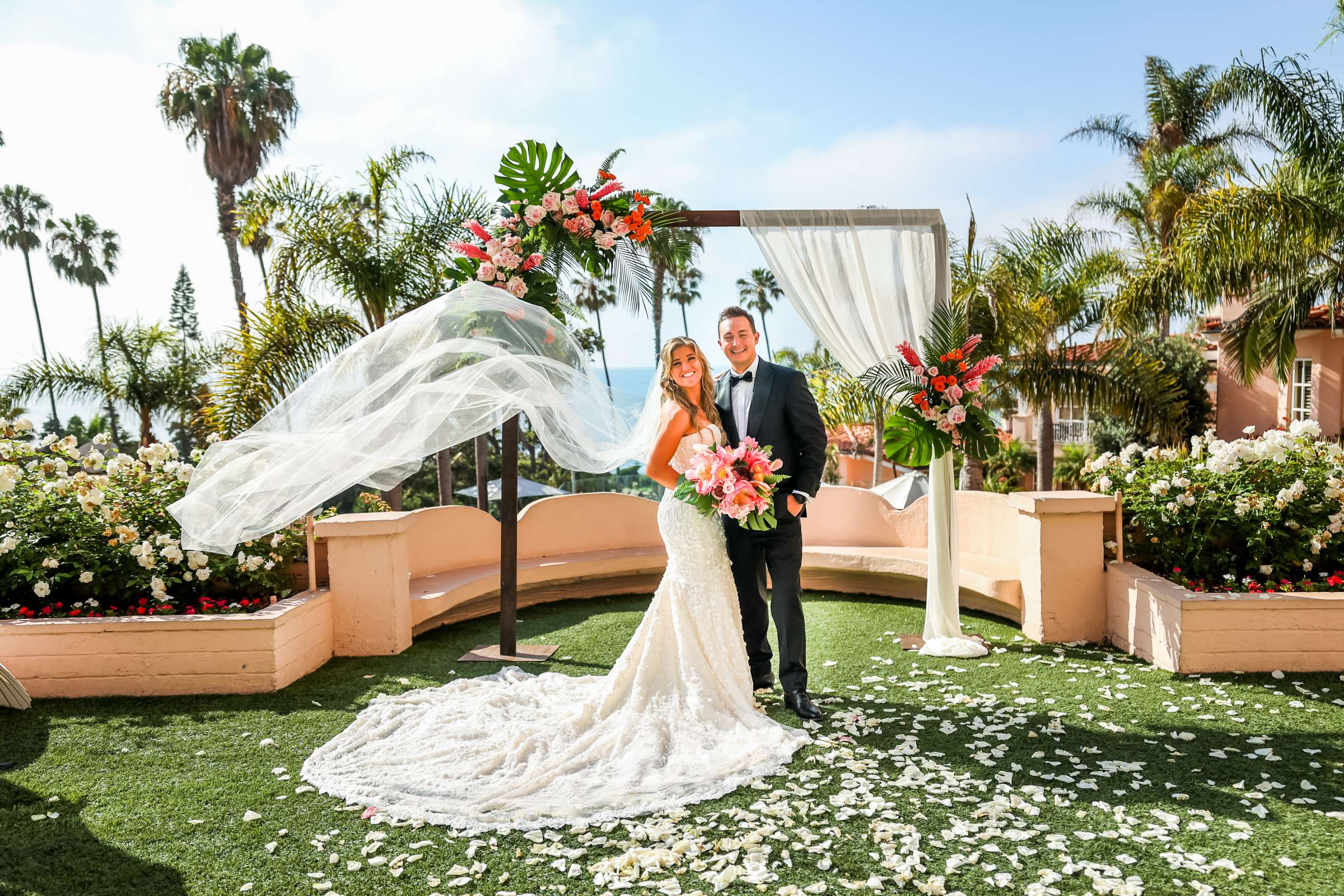 La Valencia Wedding coordinated by Monarch Weddings, Maureen and Ryan Wedding Photo #33 by True Photography