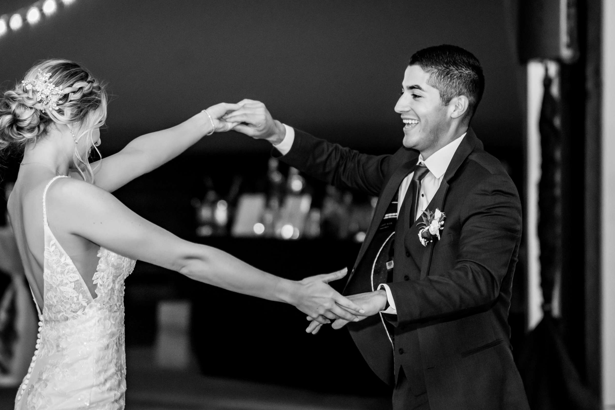 Scripps Seaside Forum Wedding coordinated by The Abbey Catering, Jaclyn and Tyler Wedding Photo #97 by True Photography