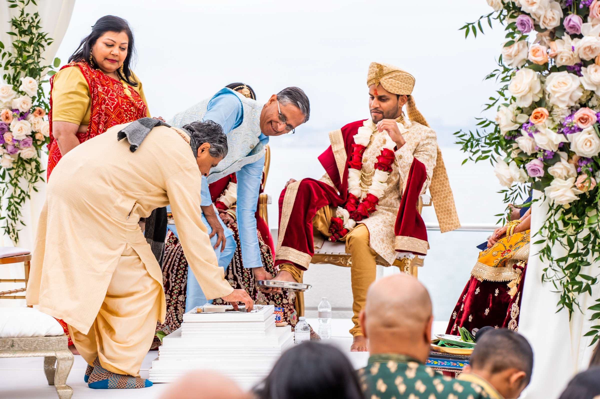 Loews Coronado Bay Resort Wedding coordinated by SD Weddings by Gina, Jenny and Anish Wedding Photo #25 by True Photography