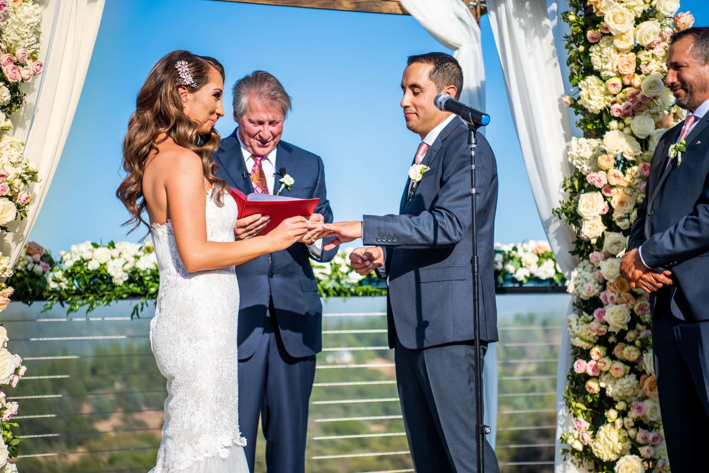 Black Oak Mountain Vineyards Wedding coordinated by Kendall Melissa Events, Liz and Paul Wedding Photo #59 by True Photography