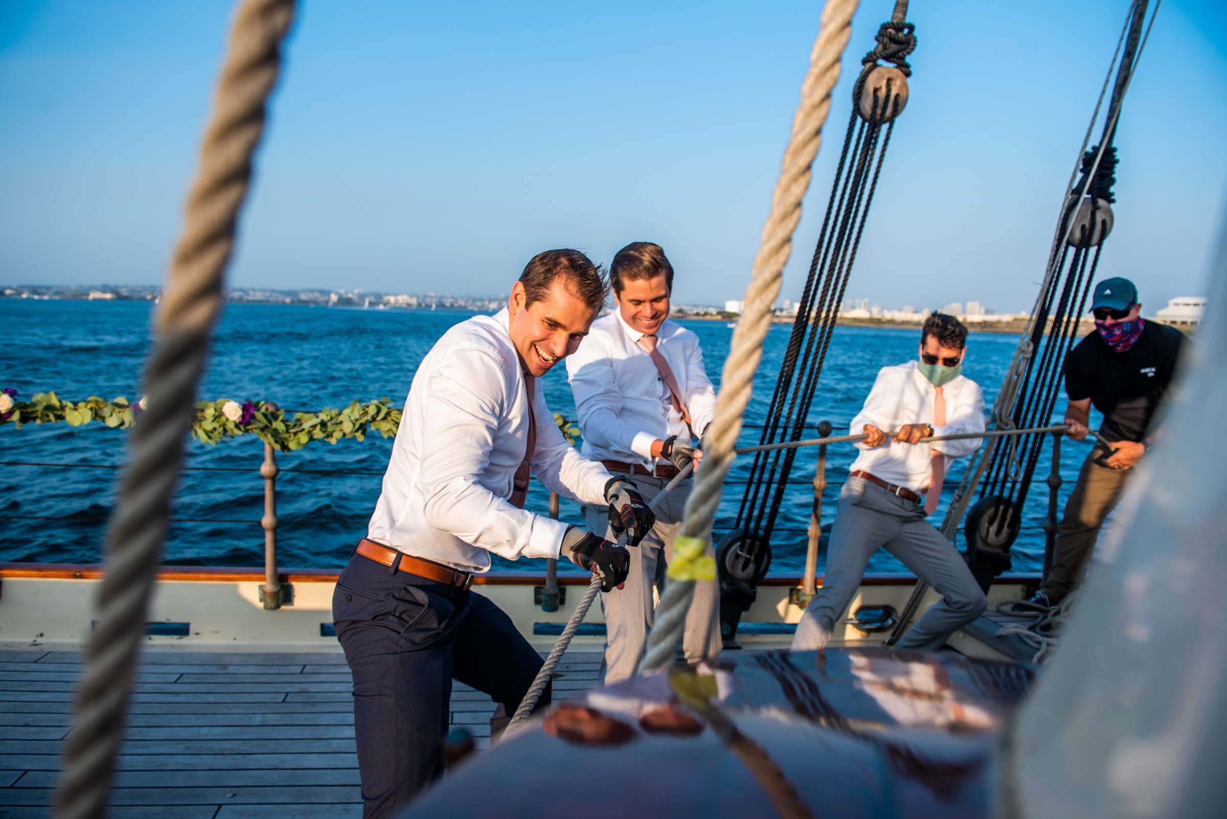 The America - Next Level Sailing Wedding, Tracy and Jarred Wedding Photo #6 by True Photography