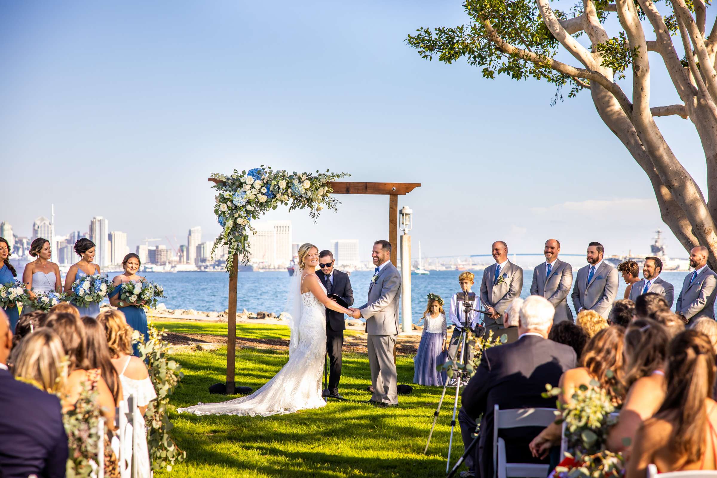 Harbor View Loft Wedding, Justine and Michael Wedding Photo #13 by True Photography