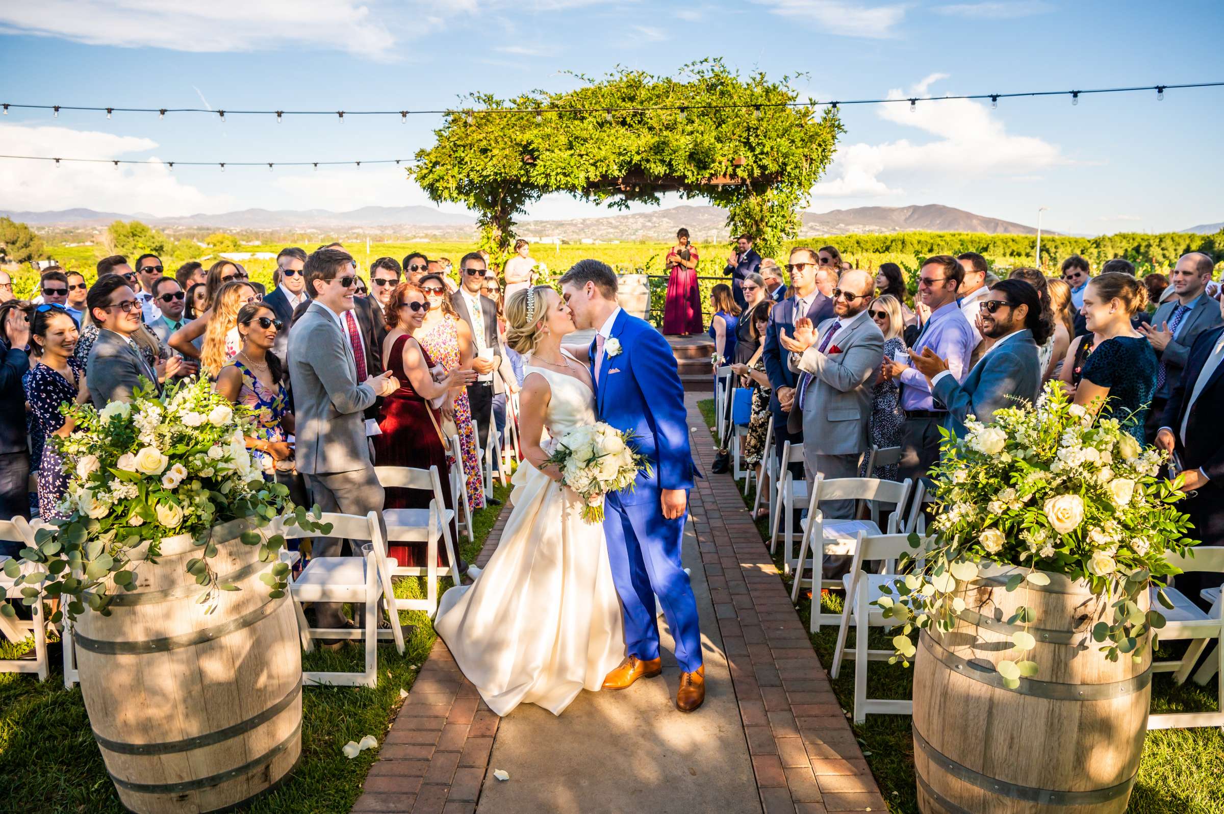 Lorimar Vineyards and Winery Wedding coordinated by Lorimar Vineyards and Winery, Lisa and Kenny Wedding Photo #70 by True Photography