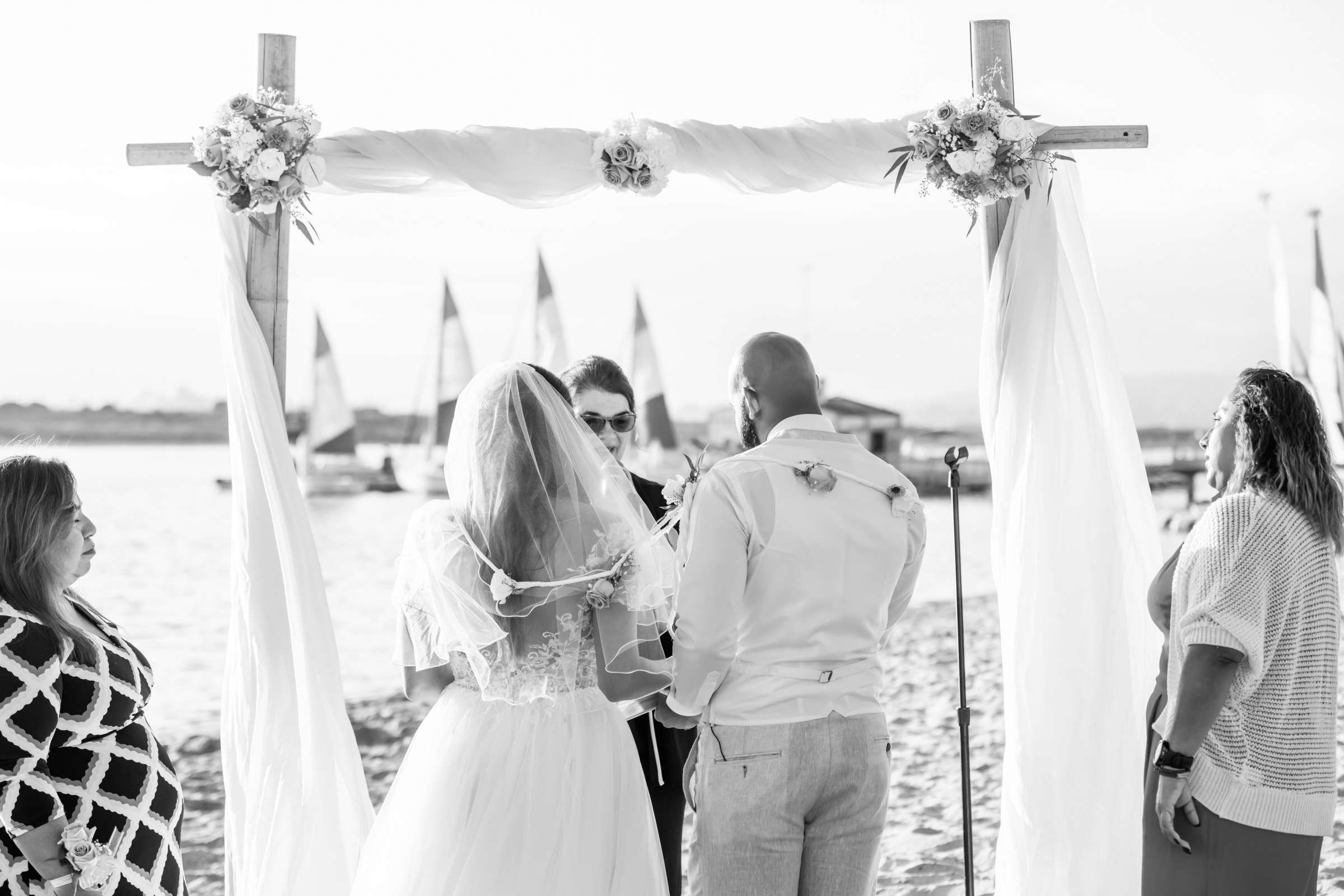 San Diego Mission Bay Resort Wedding coordinated by Elements of Style, Ana and Bobby Wedding Photo #54 by True Photography