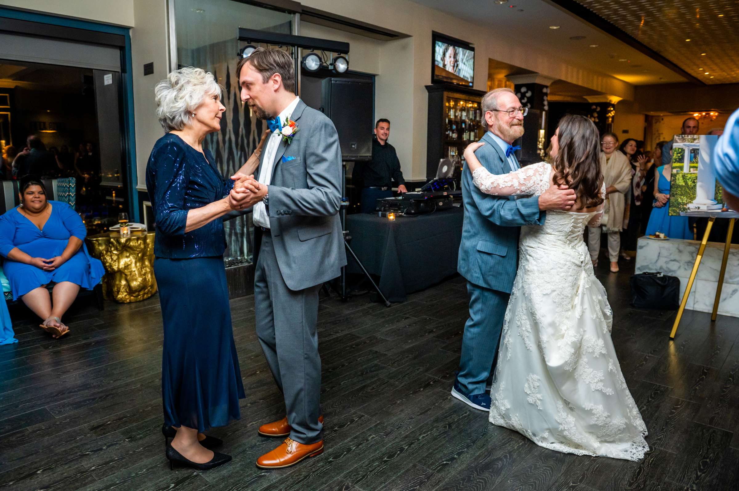 The University Club Atop Symphony Towers Wedding coordinated by Events Inspired SD, Sarah and Andreas Wedding Photo #84 by True Photography