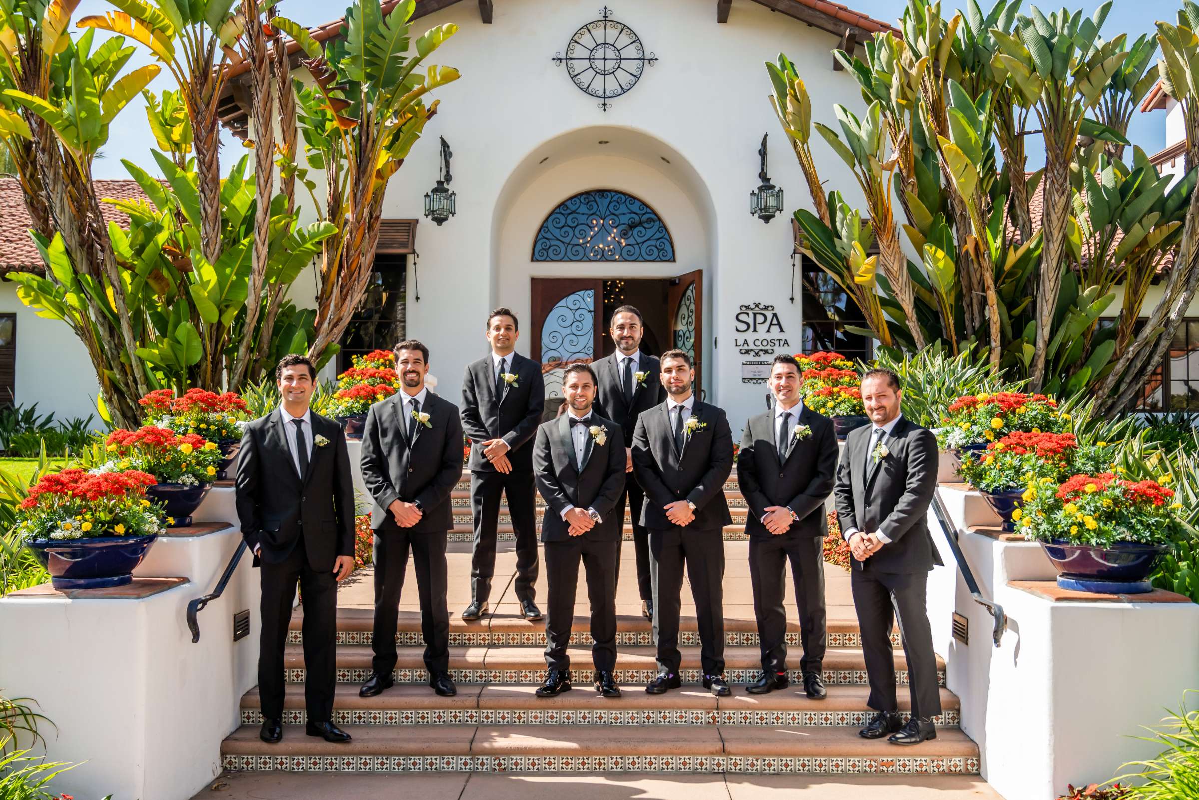 Omni La Costa Resort & Spa Wedding coordinated by Modern La Weddings, Goli and Alireza Wedding Photo #72 by True Photography