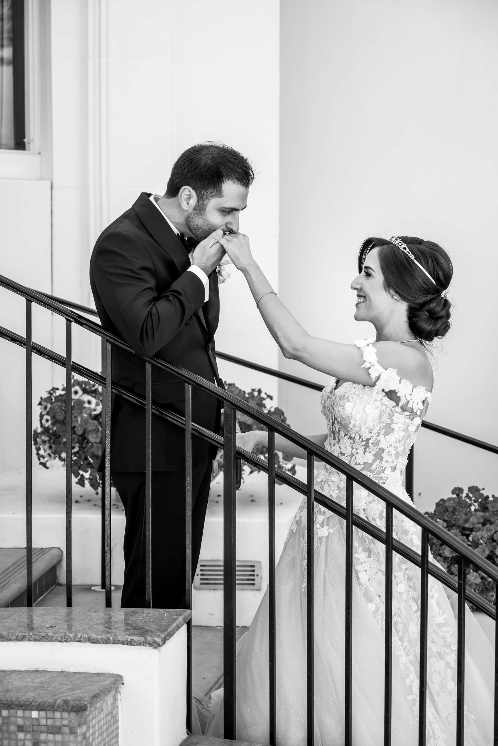 Omni La Costa Resort & Spa Wedding coordinated by Modern La Weddings, Goli and Alireza Wedding Photo #64 by True Photography